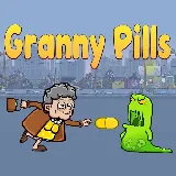 Granny Pills - Defend Cactuses